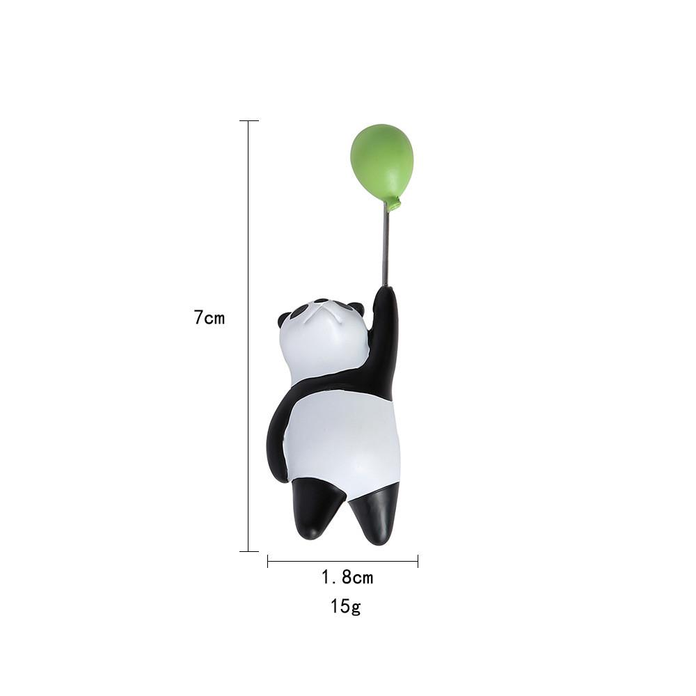 Resin Balloon Panda Magnets With Vibrant Colors For Refrigerator Decor Gifts And