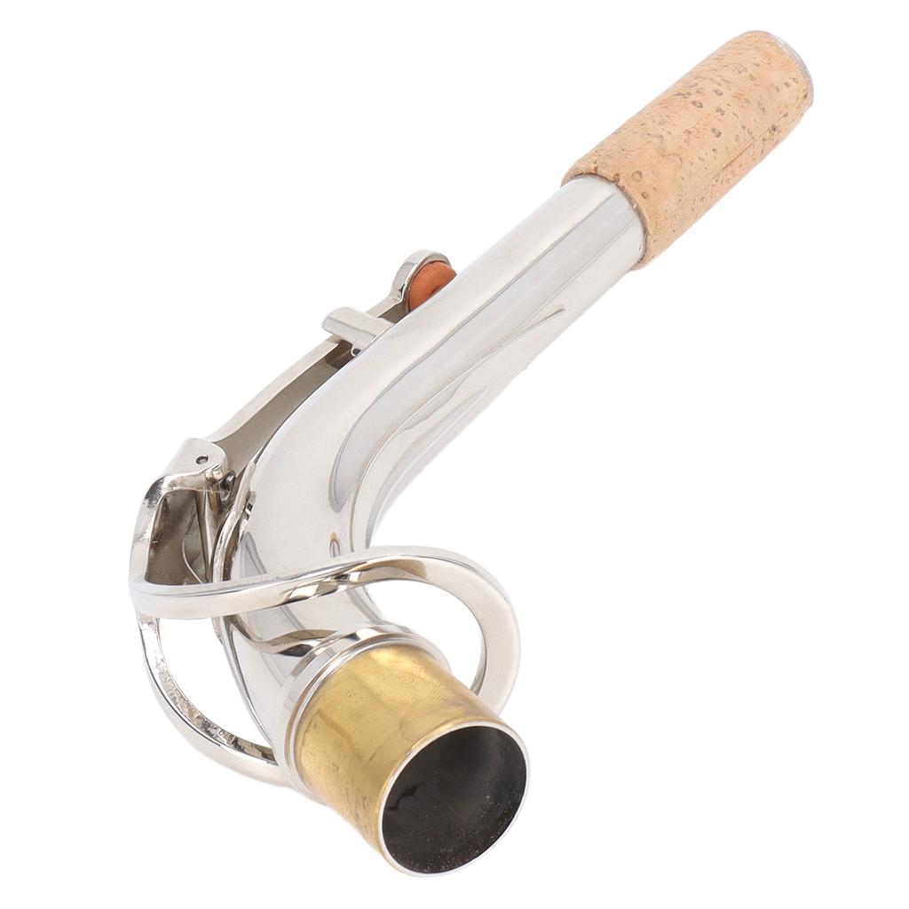 Alto Saxophone Neck Bend 24.5mm Sax Part Instrument Accessory for Replacement Silver