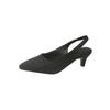 Summer  Women's Shoes 2024 High Quality Baotou Women's Sandals Fashionable Mid-heel One-line Buckle Women's High Heels