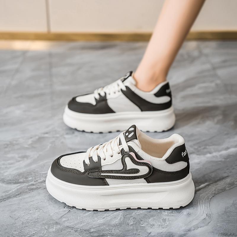 CRLAYDK Summer Women's Platform Sneakers Casual Skateboard Walking Comfortable Shoes Ladies Mesh Breathable Sports Tennis