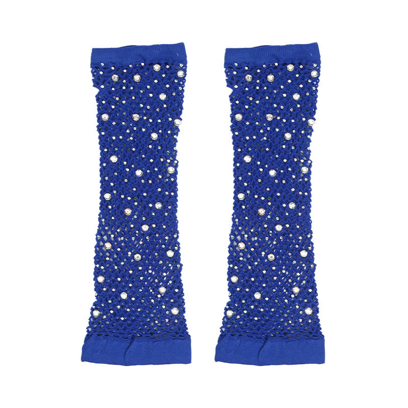 Mesh Gloves Fingerless Fishnet Gloves Mittens Sheer Wear Fancy Dress For Womens Sexy Girls Punk Goth Dance Glove