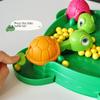Turtle Munching Bean joc cu minge: Jucărie educativă interactivă părinte-copil