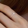 PAIGEFLYNN JEWELRY [925 Silver] Moissanite Plus Open Ring