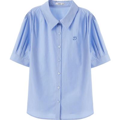 Women's Lyocell Cotton Short Sleeve Shirt