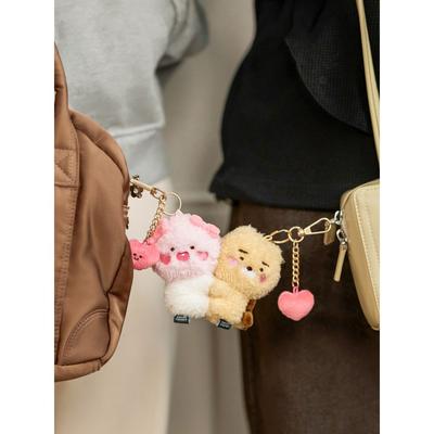 Love Magnet Keychain Doll Set_Little Ryan & Little Apeach
