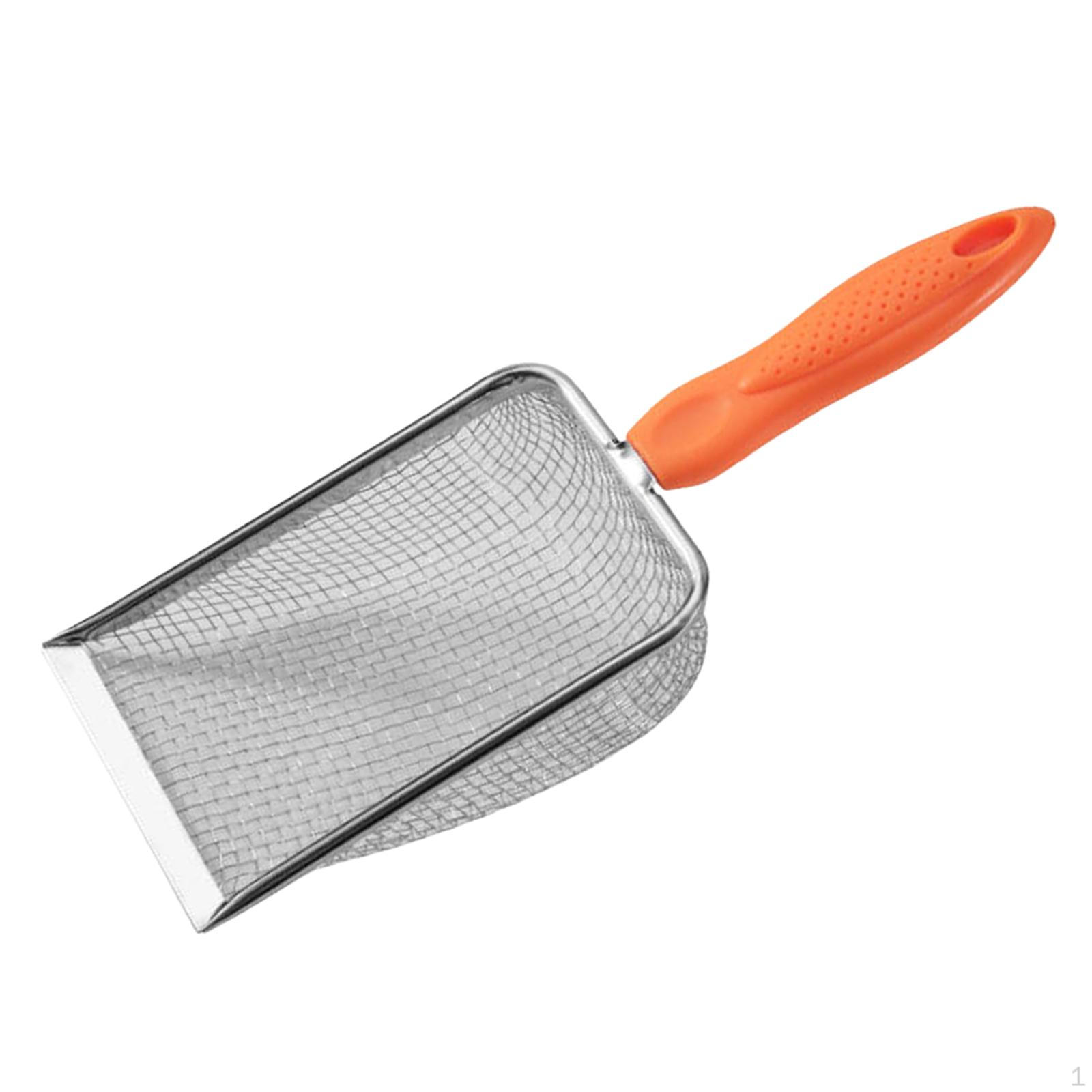 

Совок для кошачьего туалета, прочный, сетчатый, инструмент для чистки, песок, нержавеющая сталь для кроликов 14 mesh