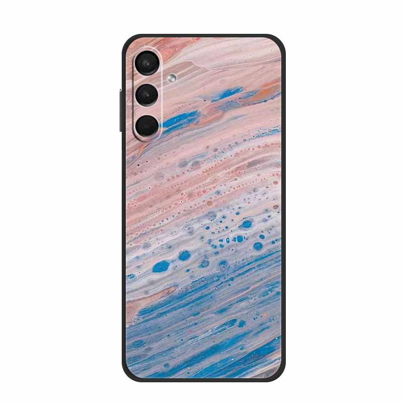 For Samsung Galaxy M15 F15 5G Case Marble TPU Silicone Soft Back Cover Phone Cases for SamsungM15 Mica Painted Cute New Coque
