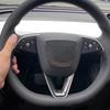 Suitable For Tesla Model Y Updated Steering Wheel Decoration Protection Stickers Interior Supplies Modification Accessories