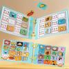 Interactive DIY Kids Busy Book Toy 1-10 Quantity Word Cognition Alphabet Puzzle Game  Kids