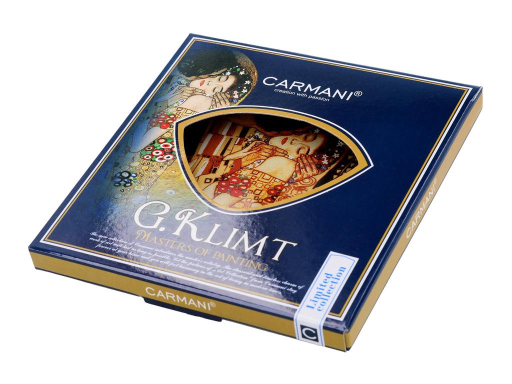 Talerz Dekoracyjny Gustav Klimt Pocałunek Ozdobny Talerz Sztuka