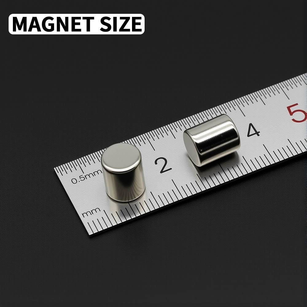 8x10mm Powerful Neodymium Magnet N35 NdfeB Permanent Magnetic imanes Round Super Strong Fridge Magnets DIY