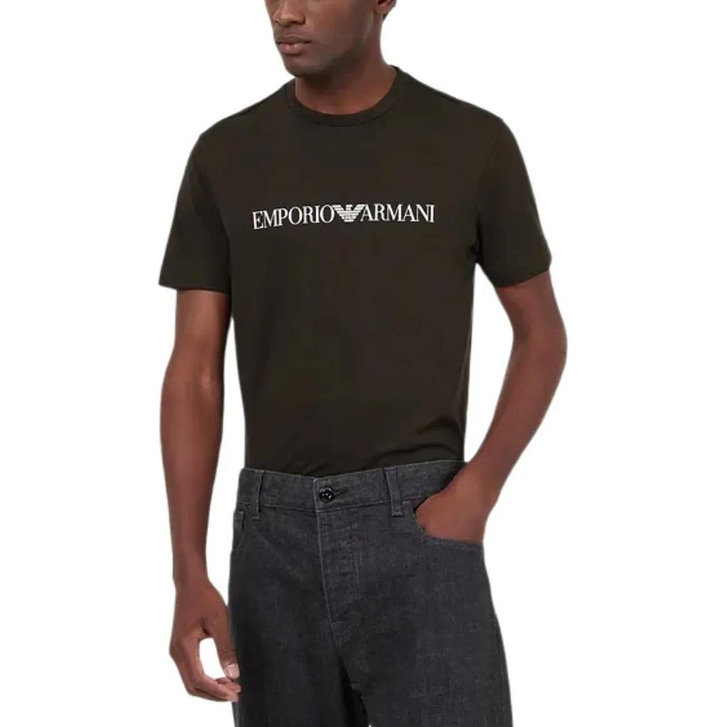 Emporio Armani Logo-print Cotton T-Shirt 8N1TN5-1JPZZ-0573