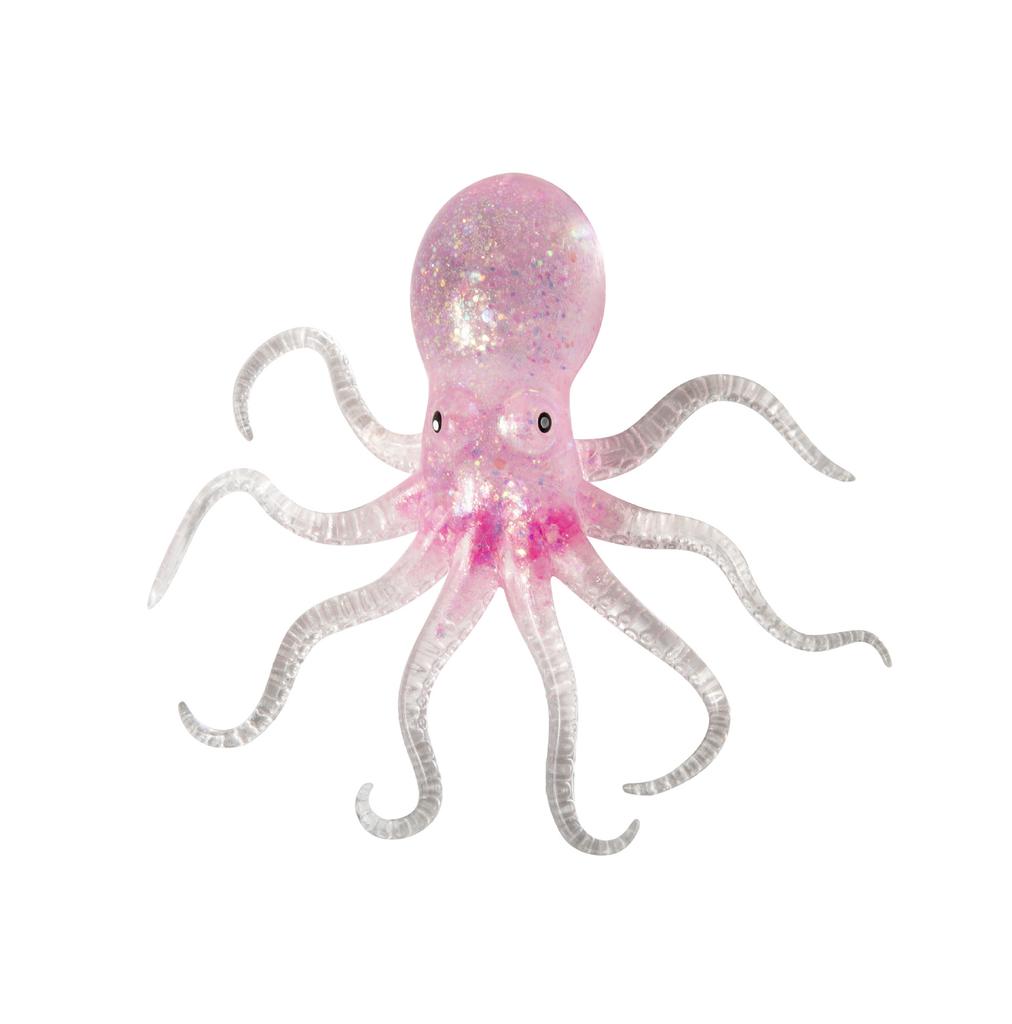 1Pcs New Octopus Squishy Kneading Music Adult Stress Relief Squeeze Sensory Toys Decompression Simulation Jellyfish Party Gift