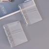 1Pcs PP Loose Leaf Notebook Cover Diagonal Small Card Photo Storage Ledger New M5 A7 A6