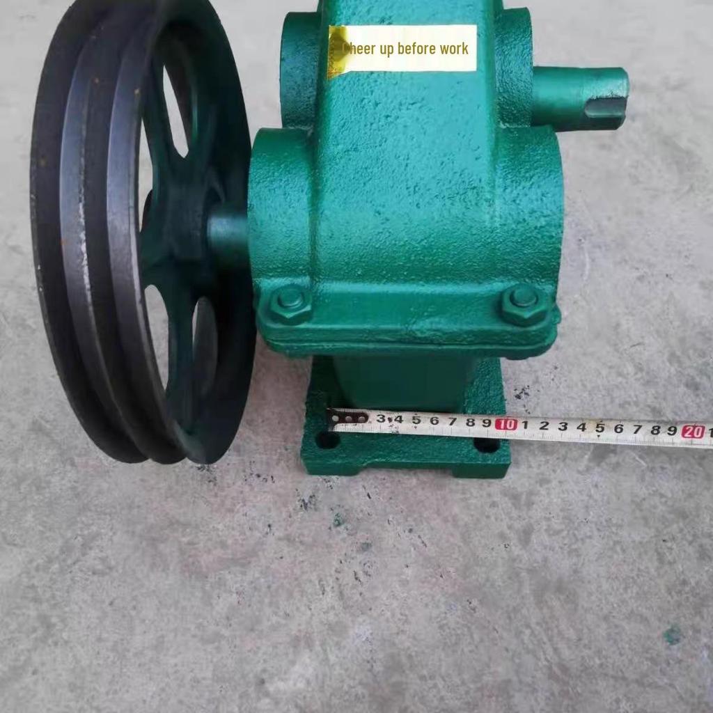 JZM Concrete Small Round Tank Drum Mixer - Variable Speed Gear Reducer and Accessories