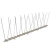VidaXL Set of 6 Double Row Bird Spikes Plastic 3 M