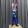 Non-Toxic Rabbit Building Blocks Creative Medieval Police Rabbit Series School Building Palace Model Building Blocks Gift Assemble T