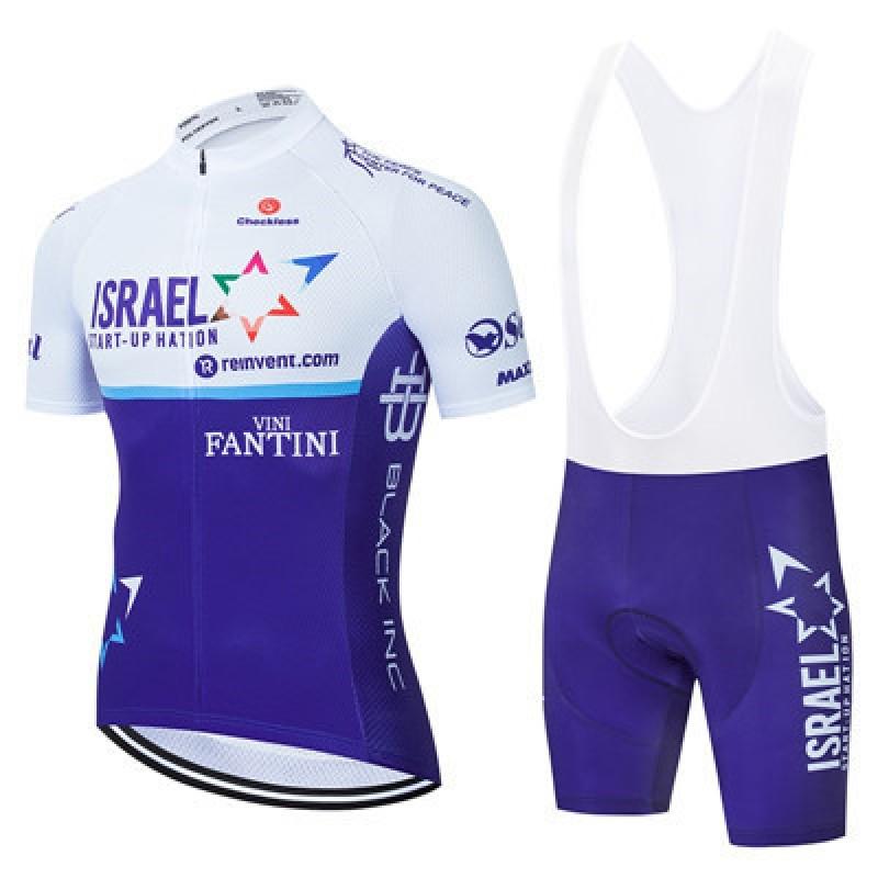 Mens Cycling Jersey Set Short Sleeve Breathable Road Bike Apparel Outdoor Sport Wear