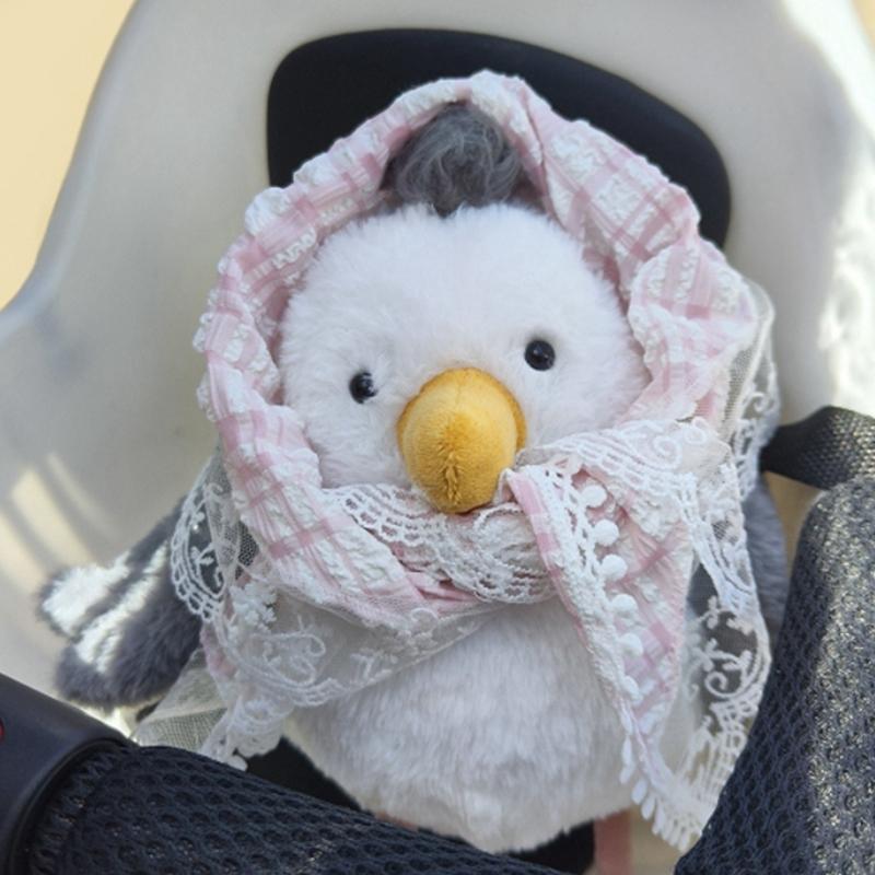 25cm Kreatywne Pluszowe Zabawki Mewy Śliczne Kreskówkowe Ptaki Morskie Wypchane Lalki Dekoracja Domu Sofa Pluszowa Poduszka Prezent Urodzinowy Dekoracja Pokoju