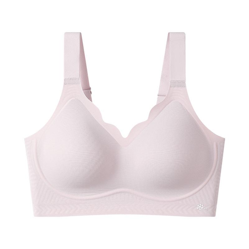 Women S Seamless Soft Support Thin Breathable Push Up Non Wired Bra