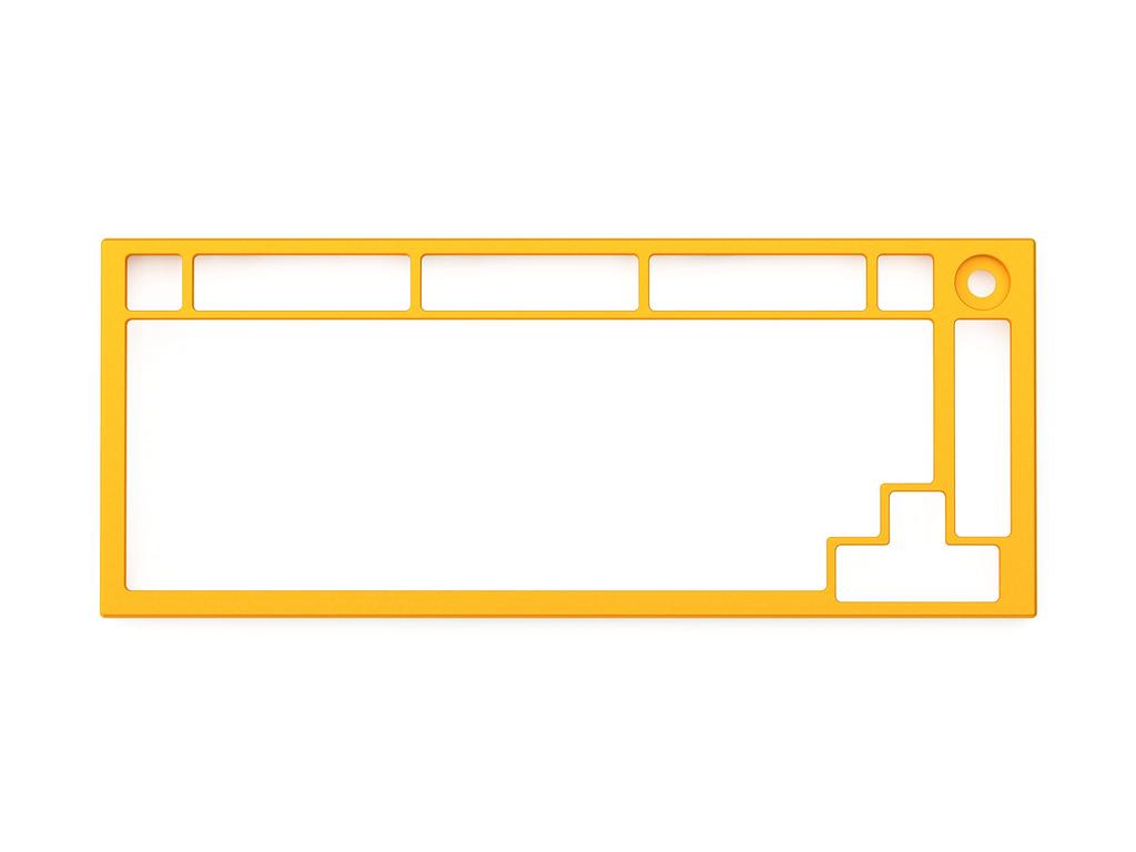 Glorious GMMK PRO 75% Alternative Top Frame - Golden Yellow (GMMK PRO Top Frame GLO-ACC-P75-TF-GY KB620)