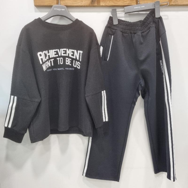 [Renoma Kids] Renoma Kids   Alten U jUnior Boys Training Set Elementary School stUdent Top And Bottom Set Middle School Clothes R2419t184  R2419p251