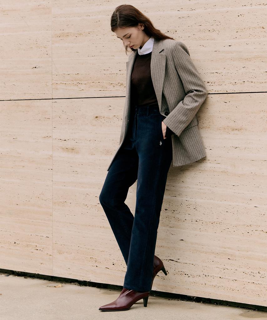 USPOLOASSN Corduroy Pants_Dark Navy