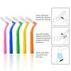 L-shaped Soft Bristle Interdental Orthodontic Brush for Tooth Gaps and Wisdom Teeth