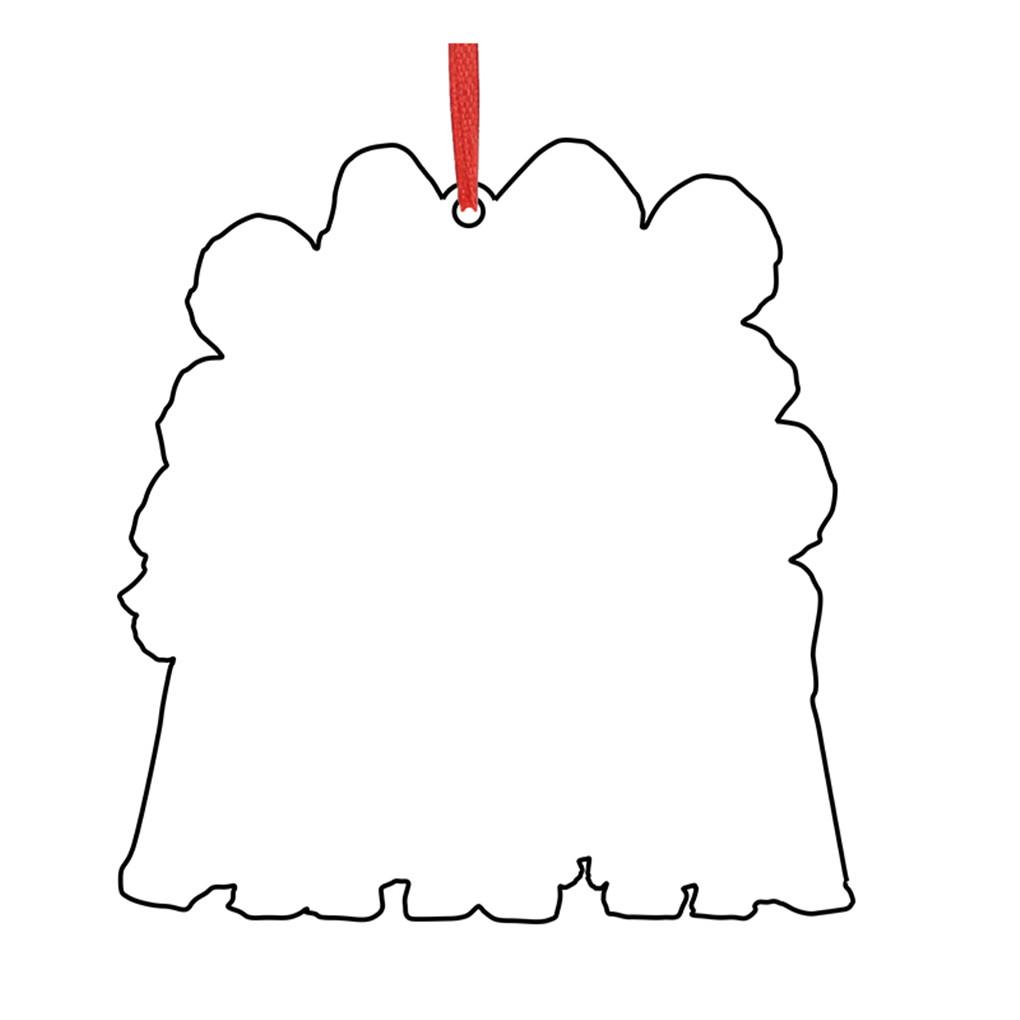 

2020 Рождественская елка подвесное украшение ДОБАВИТЬ Имя DIY Семейное украшение 4#