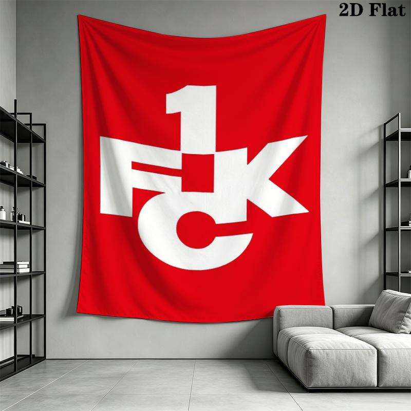 Kaiserslautern Wall Tapestry Aesthetic Wall Hanging Printed Fabric Blanket Decorative Tapestries for Bedroom Living Room Home Decor