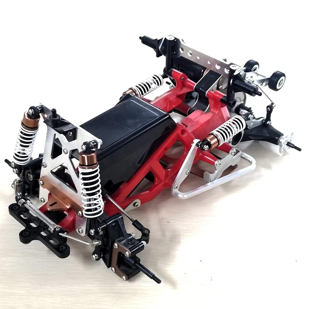 Kingfly Aluminum Wheelie Bar for Tamiya Monster Blaster (2 Tires) Beetle/Blackfoot/Mud