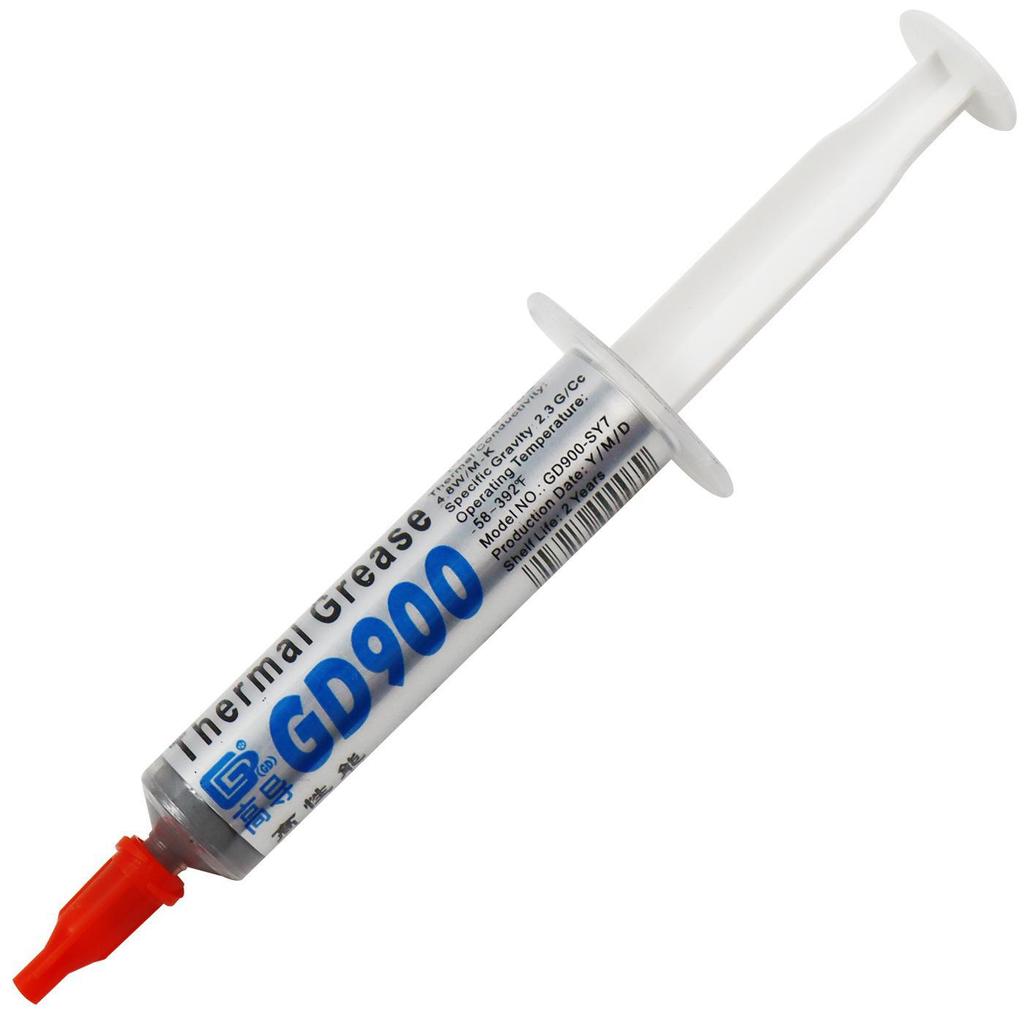 GD900 Thermal Grease: High Conductivity Silicone Paste for CPU/GPU, Available In 1/3/7/15/30g