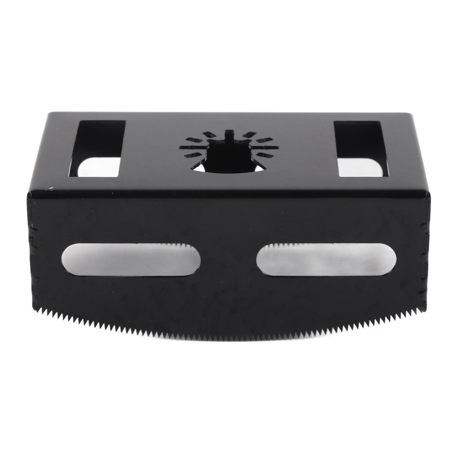 

Rectangle Slot Cutter HSS Oscillating Saw Blade Safe Electric Box Slot Cutting Blades