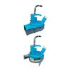 Fertilizer Machine Head with Handle Farming Equipment Professional Easy To Use Fertilizer Spreader Head for Feeding Yard Pond