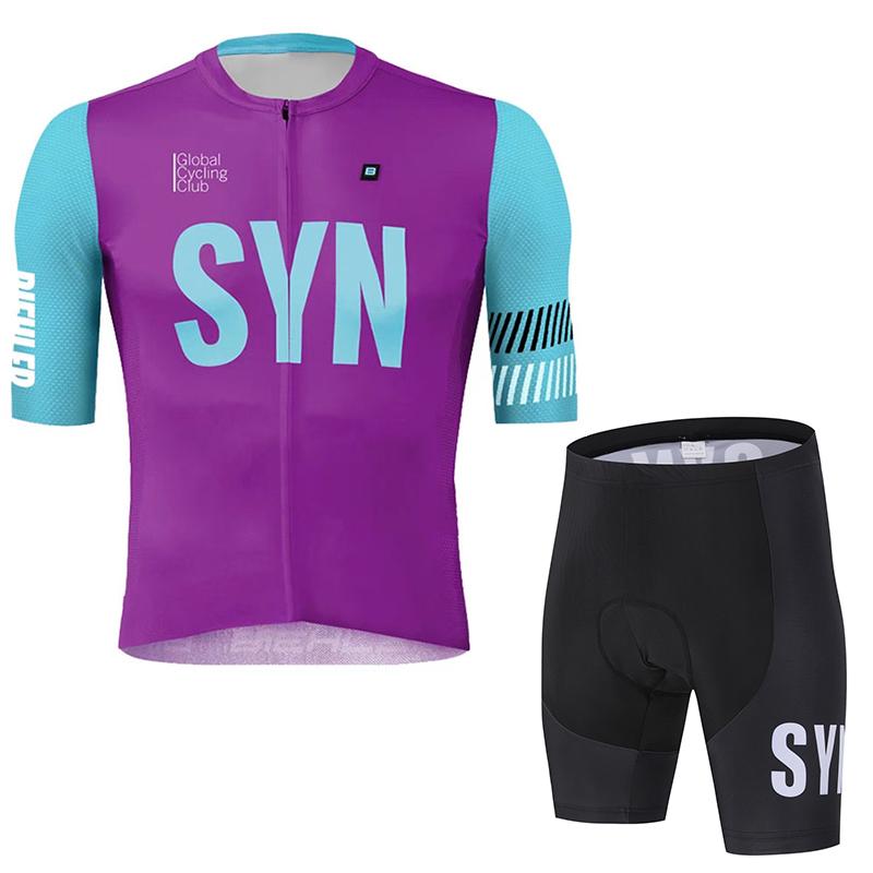2026 SYN Pánský cyklistický dres Cyklistické kraťasy s laclem Silniční kolo Cyklistický ramenní popruh Kalhoty Cyklistický krátký top Rychleschnoucí cyklistické kraťasy