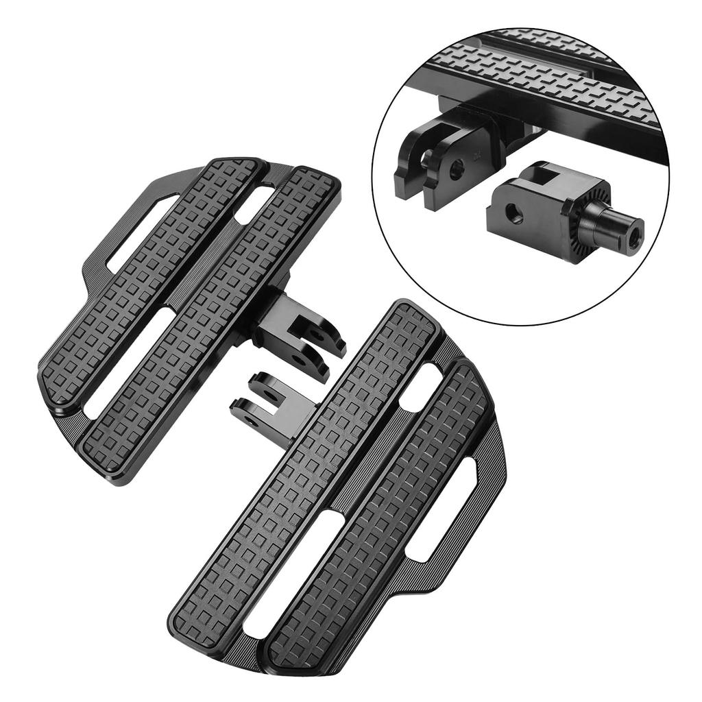 Motorcycle Front Wide Foot Pegs Footboards for Harley RH1250S, Breakout, Low Rider, Street Bob,