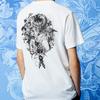 UNIQLO Dragon Ball Anime Character Print Short Sleeve T-Shirt Unisex Tops White 424005-00