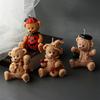 3D Bear Candle Mold Aromatherapy Candle Molds Epoxy Resin Wax Mould Handcrafted Gypsum Ornaments for Craft Enthusiasts