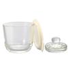 HARIO Glass Overnight Pickler S Pickle Container Multi White GTK-S-OW