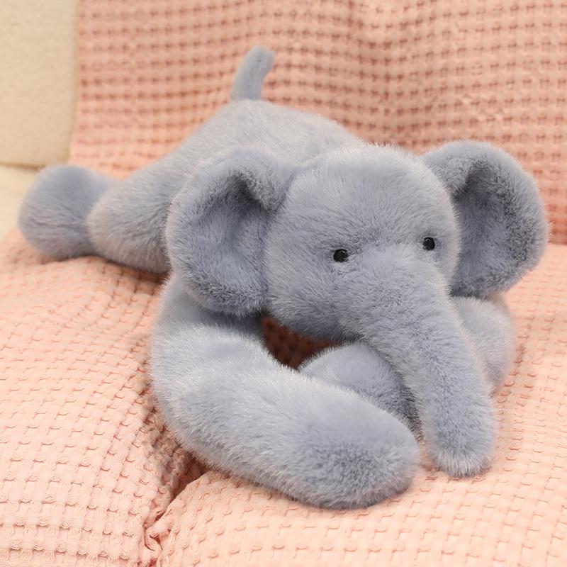 50/60CM Lovely Lion Panda Sloth Elephant Piggy Plushie Toy Plush Animal Can Lie on the Shoulder Cushion Creative Kids Gift