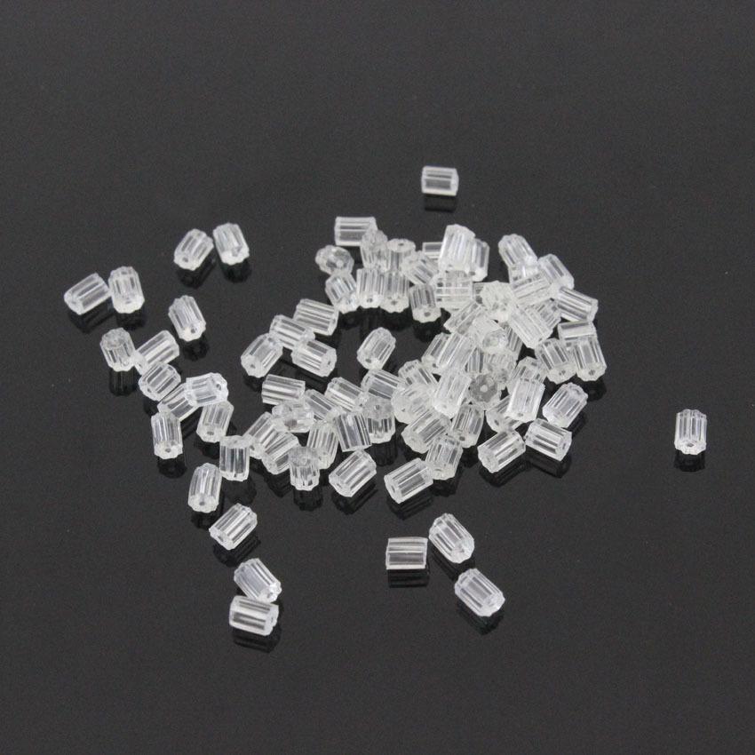 Octagonal Ear Backs & Earplugs - Fashion Jewelry Accessories, Pack of 100 Pieces.