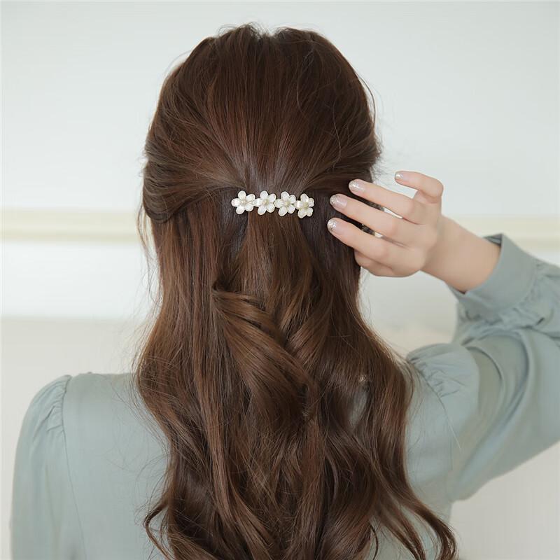 CHIMERA Floral Barrette Hair Clip One Size