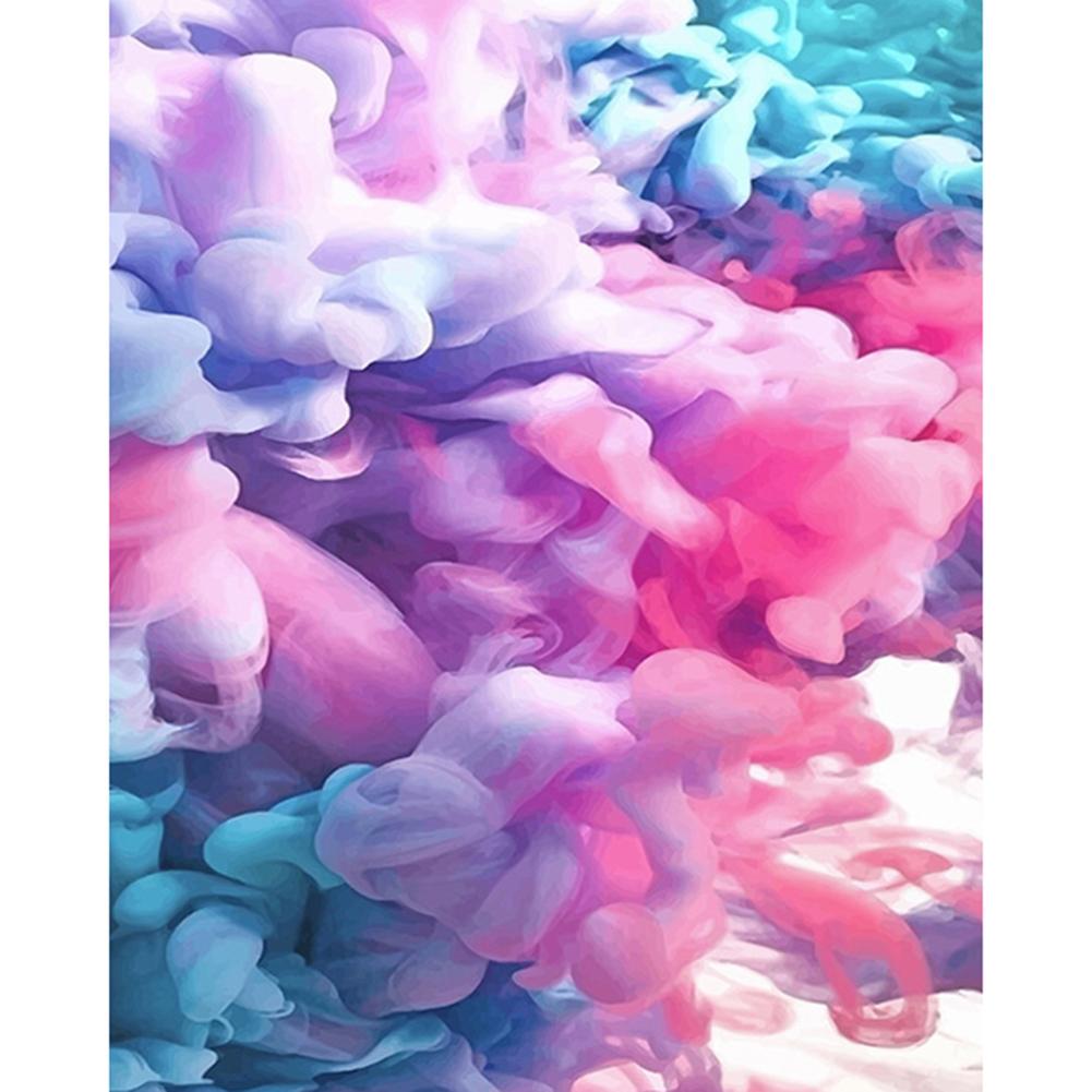 Ручная роспись картины на акриловом холсте Иллюзорный дым Картина по ...