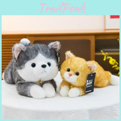 Husky Plush Toy With Short Plush Material Perfect For Children And Gifts