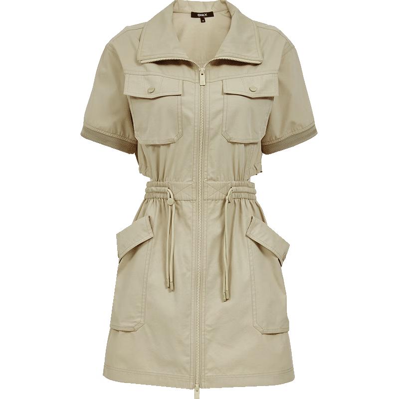 

ТОЛЬКО Женское Техничное Платье А-силуэта с Множеством Карманов M