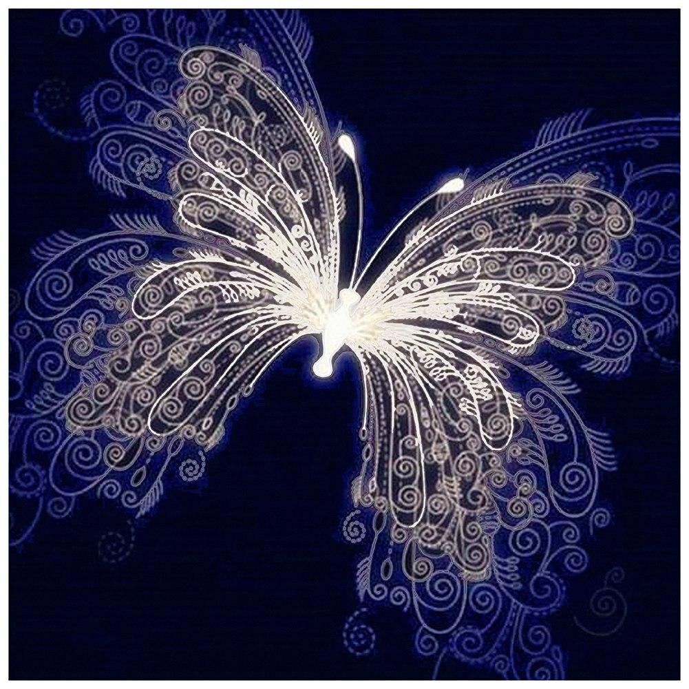 5D DIY diamantové malování květin a motýlů Plná vrtačka Barevné diamantové vyšívání Sada růžových křížových stehů Domácí dekorace dárek