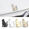 Cute Cat Car Emblem Personalized Car Covering Decor New Car Exterior Decorative Sticker