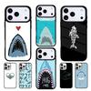 Love Shark Soft Phone Case For iPhone 17 AIR 16 Pro Max 15 14 Pro 11 12 13 Shockproof Silicone Cover
