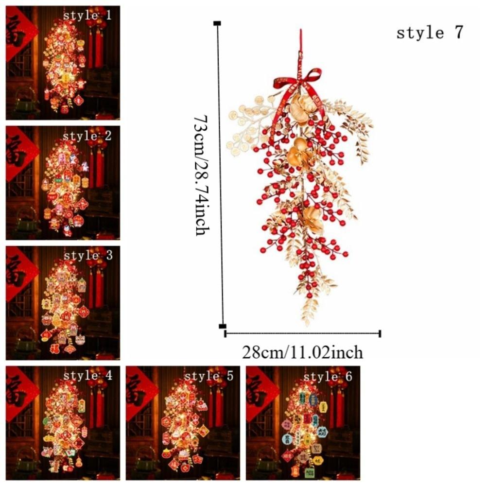 Chinese Style Fortune Character Pendant Spring Festival Decoration New Year Celebration