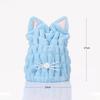 Cute Cat Hair-drying Towel Bath Cap Strong Absorbing Drying Long Soft Special Dry Hair Cap Towel With Coral Soft Towel